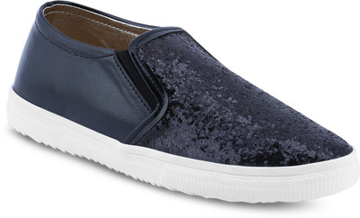

Get Glamr ALICE SLIP ONS Slip On Sneakers For Women(Black)