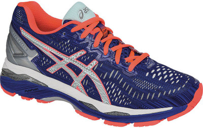 

Asics Gel-Kayano 23 Lite-Show Running Shoes For Women(Blue, Blue::silver::flash coral
