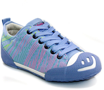 

DeVEE Akate Sky Blue Canvas Shoes For Women(Blue