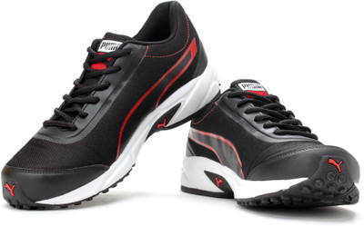 

Puma Men Running Shoes For Men(Black, Black-high risk red