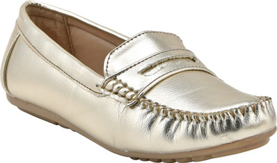 

Bruno Manetti Loafers For Women(Gold