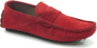 

John Hupper Loafers For Men(Red
