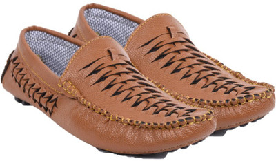 Foot n Style Loafers For Men(Brown)