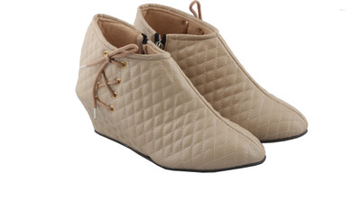 

Anand Archies Boots For Women(Beige)
