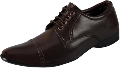 

FAUSTO Lace Up For Men(Brown