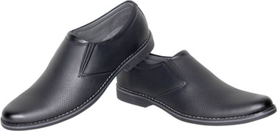 

Azzaro Black Ducas Corporate Casuals For Men(Black