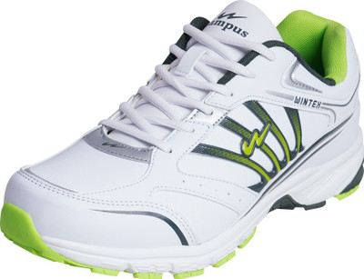 

Campus Wintex Running Shoes For Men(White), Green