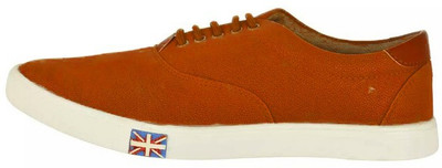 

SBM FaryFom Brown Canvas Shoes For Men(Brown