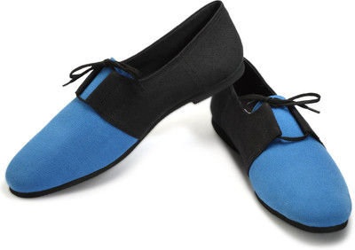 

FUNK Lany Blue and Black Canvas Shoes For Men(Blue, Black)