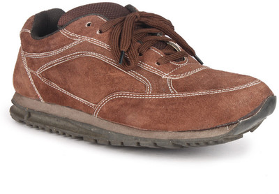 

Leather King Lopez Brown Casuals Shoes For Men(Brown, Black