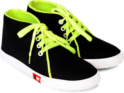 

Sam Stefy Sneakers For Men(Black, Green)