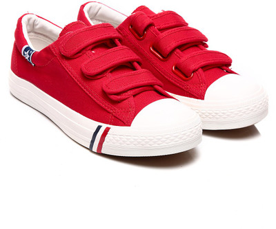

Nell W-765 Canvas Shoes For Women(Red)
