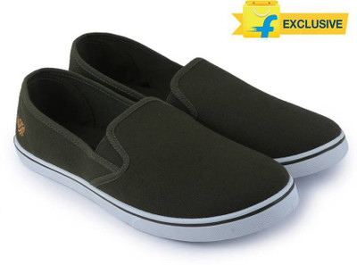 

Flying Machine Canvas Canvas Loafers For Men(Maroon, Army green