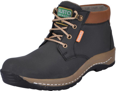 

FAUSTO Boots For Men(Black