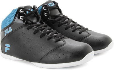 

Fila REFRESH Basket Ball Shoes For Men(Black, Blue, Blk/lt blu