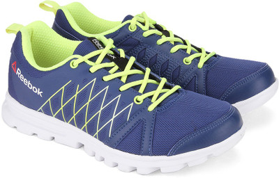 

REEBOK PULSE RUN Men Running Shoes For Men(Blue, Green, Blue/neon yllw/slvr/wht
