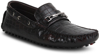 Get Glamr Designer Loafers For Men(Maroon)