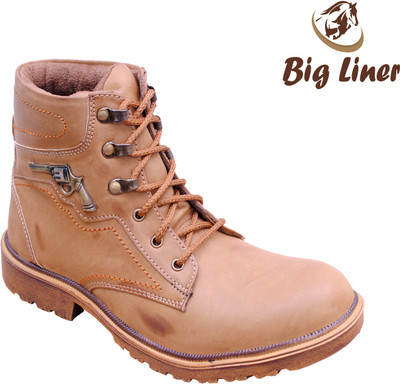 

Big Liner Boots For Men(Tan