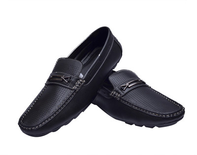 

Bxxy Black Stylish Moccasins Casual Shoes For Men(Black