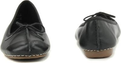Clarks Freckle Ice Black Leather Bellies