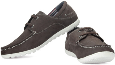 

Lee Cooper Men Boat Shoes For Men(Brown, Caf