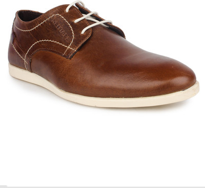 

Red Tape Men Genuine Leather Corporate Casuals For Men(Brown, Tan