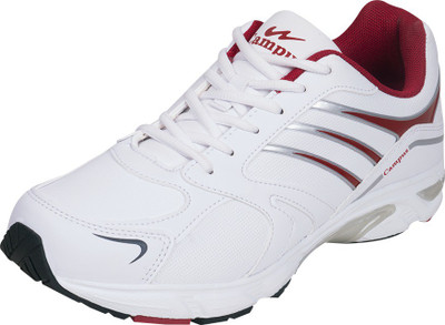 

Campus Drone Running Shoes For Men(White), Red