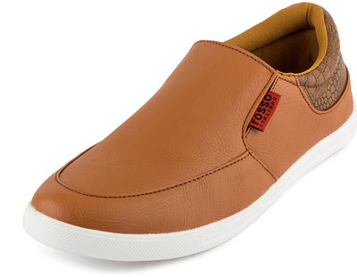 

Rosso Italiano Loafers Casuals For Men(Brown, Tan