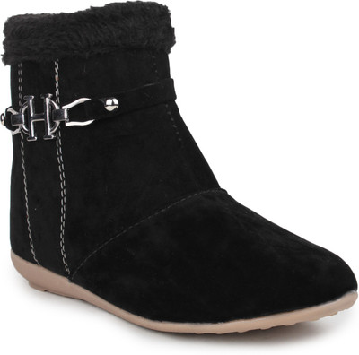 

Do Bhai Boots For Women(Black)