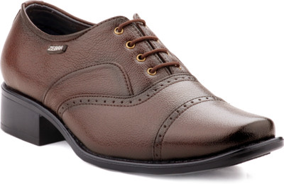 

Zebra Men's Regular 100% Pure s.Leather New Edition Tan Formal Shoes. Lace Up For Men(Tan)