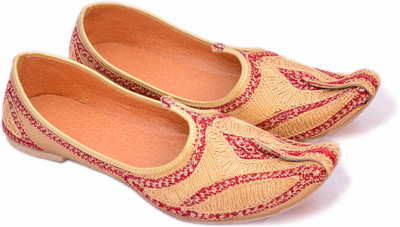 

Sapphire Wedding Jutis For Men(Tan