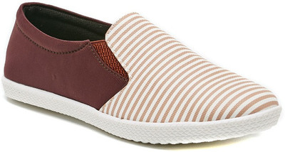

Dolphin Miles Casuals For Women(Brown, White