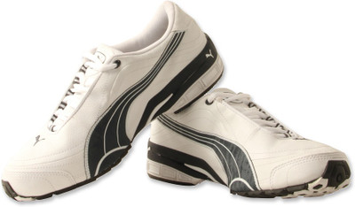 

Puma Running Shoes For Men(White), White-new navy-puma silver