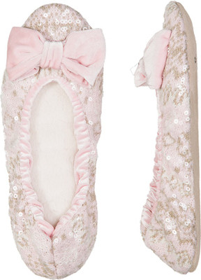 

Dearfoams Ballerina Party Wear Shoes For Women(Pink