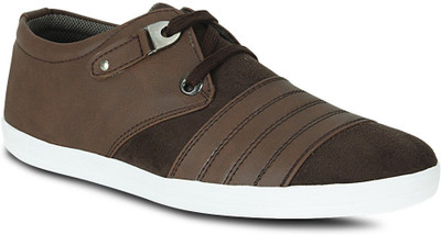 

Get Glamr Designer Canvas Shoes For Men(Brown