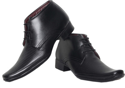 

Azzaro Black Cruise Lace Up Shoes For Men(Black