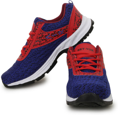

Sky-Vok Running Shoes For Men(Red, Blue, Blue and red