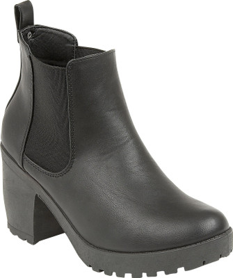 

Truffle Collection Girls(Black, Black pu