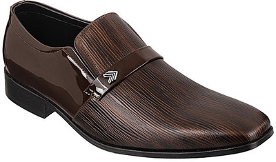 

Metro Da Vinchi Party Wear Shoes For Men(Brown, 12;brown