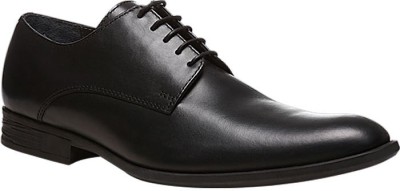 HUSH PUPPIES By Bata Lace Up Shoes For Men(Black)