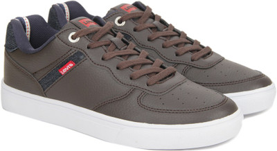 

Levi's JEFFREY DENIM Sneakers For Men(Brown