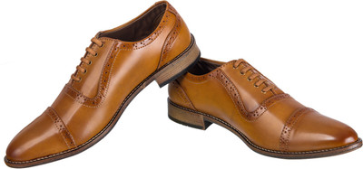 

H&V Lace Up For Men(Tan