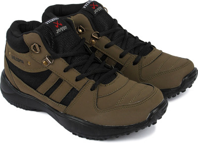 

Welcome Ankle Length Khakhi Running Shoes For Men(Khaki