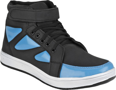 

Knight Ace ShootDoor Canvas Shoes For Men(Black, Blue