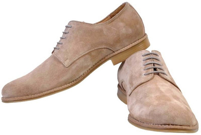 

Hirel's Beige Corporate Casuals For Men(Beige