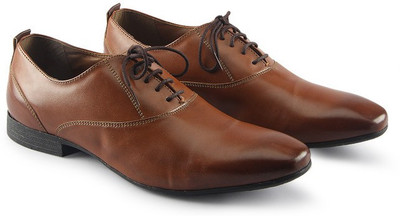 

Knotty Derby Alastor Oxford Lace up For Men(Brown, Tan+brown