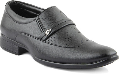 

Golden Sparrow Slip On Shoes For Men(Black)