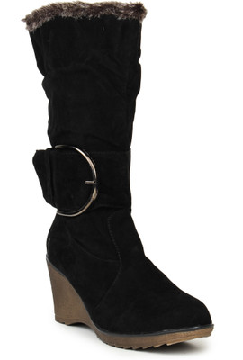 

Stylistry Maxis Color Women Boots For Women(Black