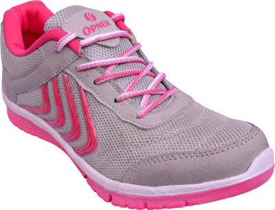 

Opner Running Shoes For Women(Grey, Pink, 02;grey