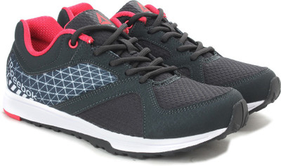 

REEBOK TRAIN Training Shoes For Women(Black, Gravel/pink/white/black